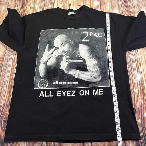 VINTAGE 2PAC ALL EYEZ ON ME MEN’STSHIRT MADE IN USAXL